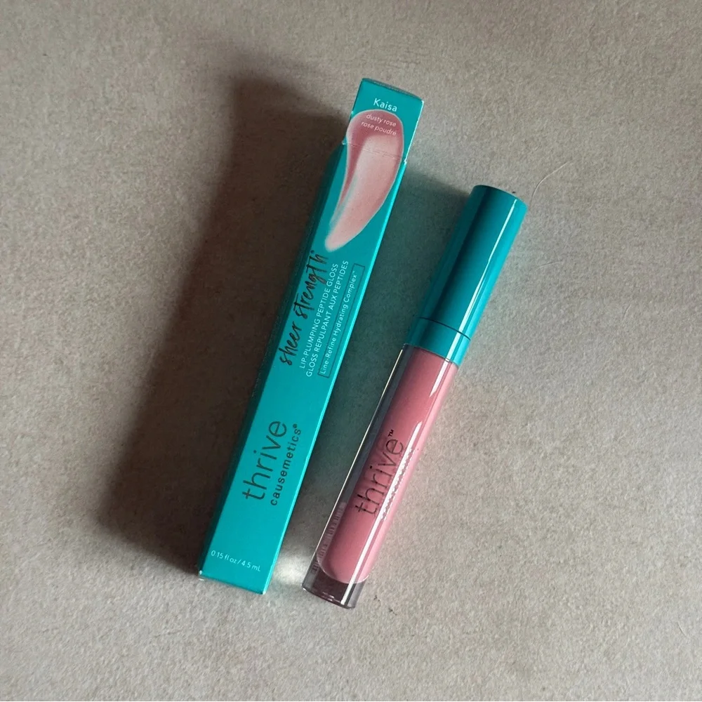Thrive Causemetics Sheer Strength Lip Gloss “Kaisa” Dusty Rose